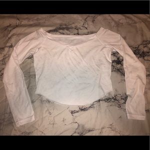White crop top